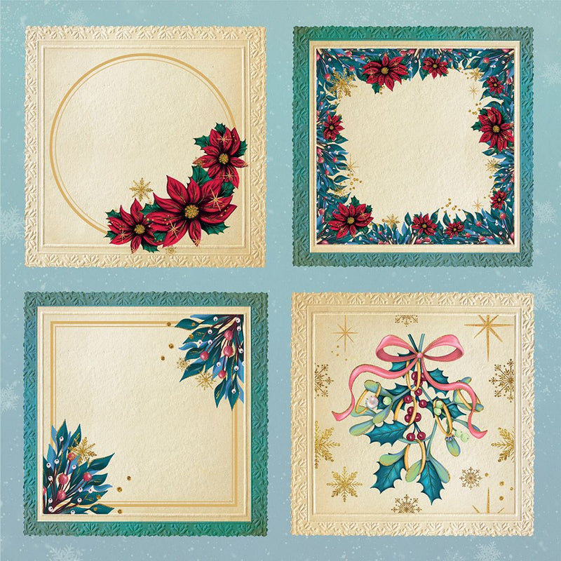 Twelve Days of Christmas - 8" x 8" Topper Pad by Crafters Companion - Craftywaftyshop
