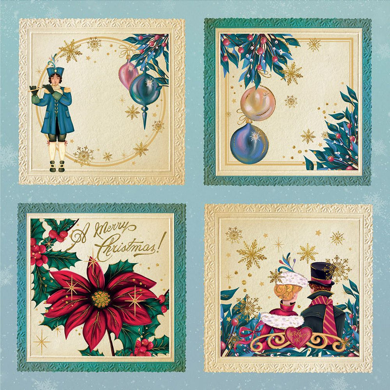 Twelve Days of Christmas - 8" x 8" Topper Pad by Crafters Companion - Craftywaftyshop