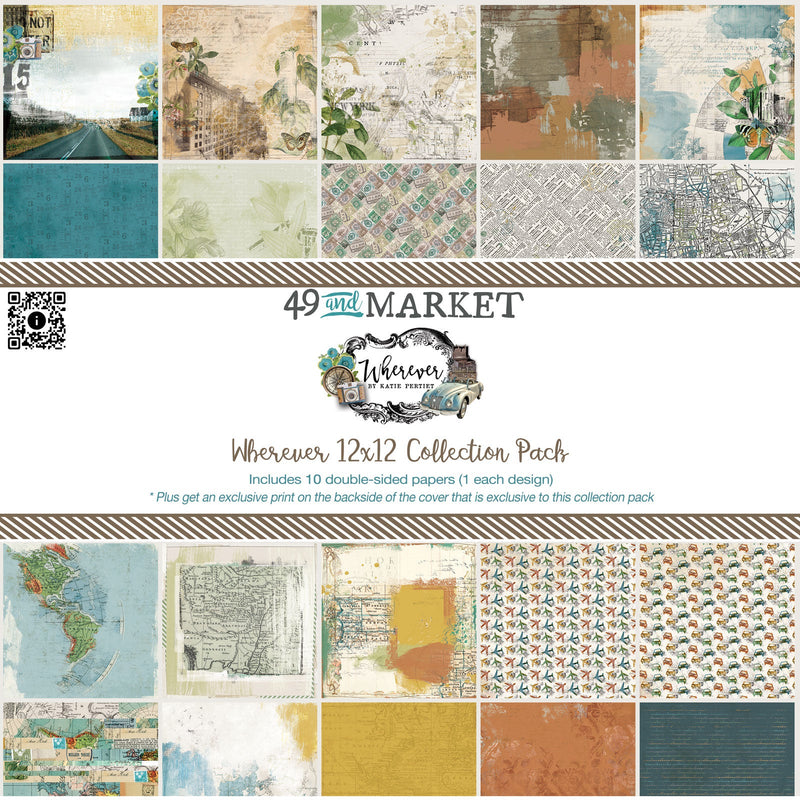 Wherever 12×12 Collection Pack by 49 And Market - Craftywaftyshop