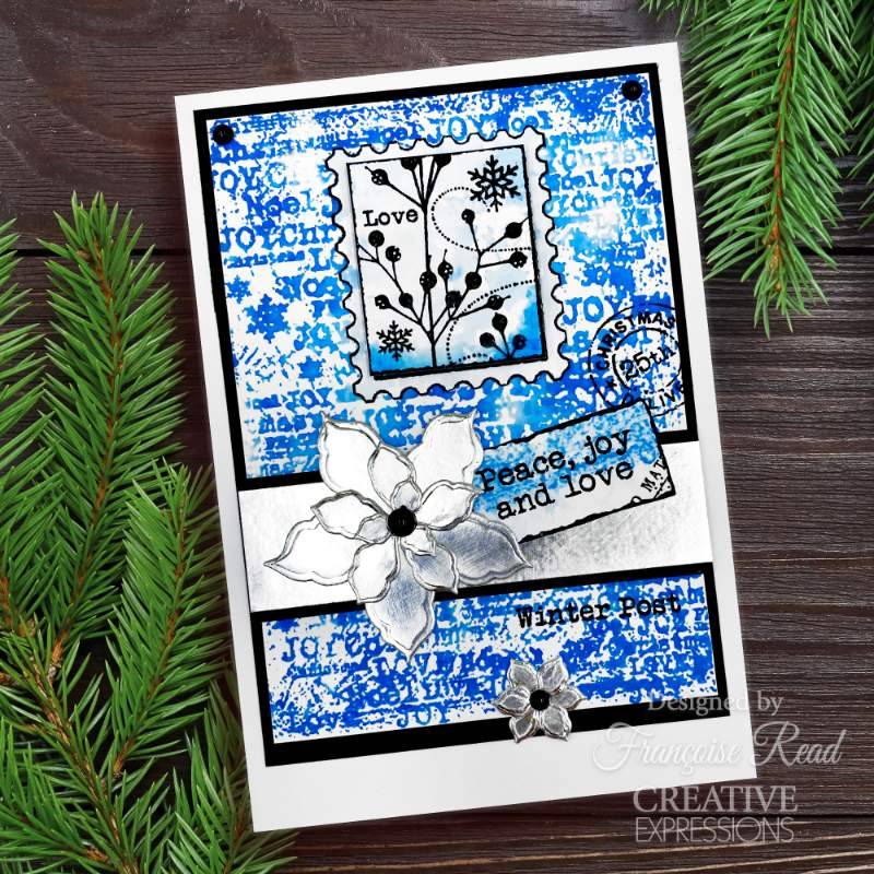 Woodware Clear Singles Winter Postage 4 in x 6 in Stamp Set by Creative Expressions - Craftywaftyshop