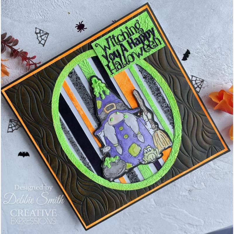 Woodware Clear Singles Witchy Woo 4 in x 6 in Stamp Set - Craftywaftyshop