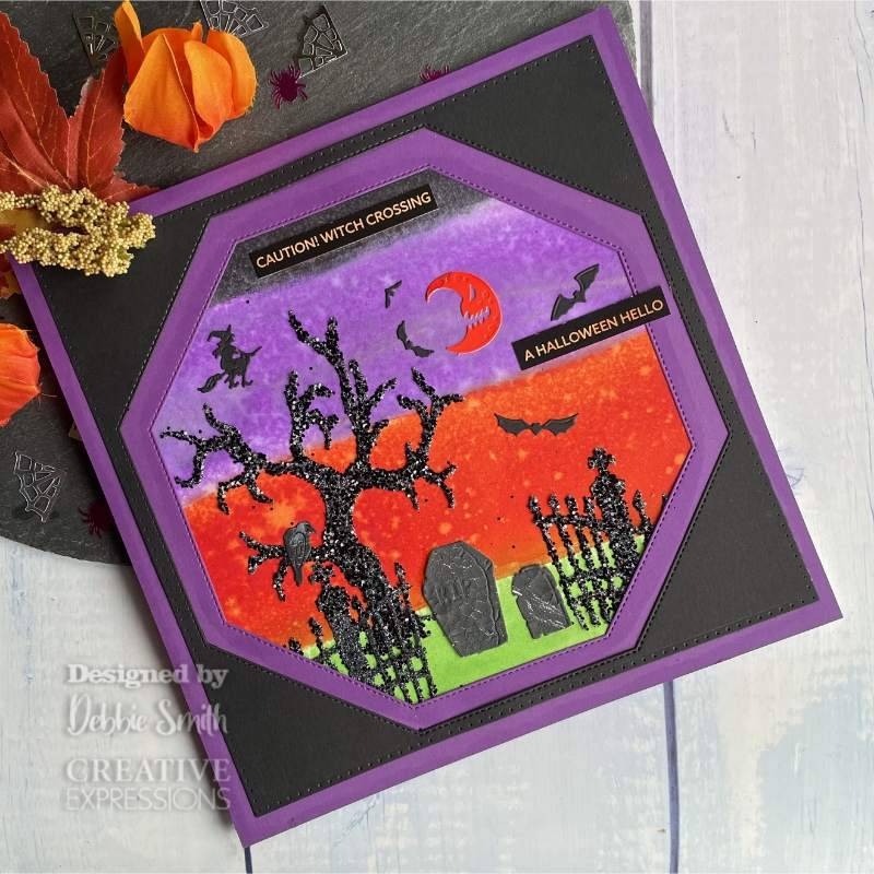 Wordies Sentiment Sheets Trick Or Treat A5 by Creative Expressions - Craftywaftyshop