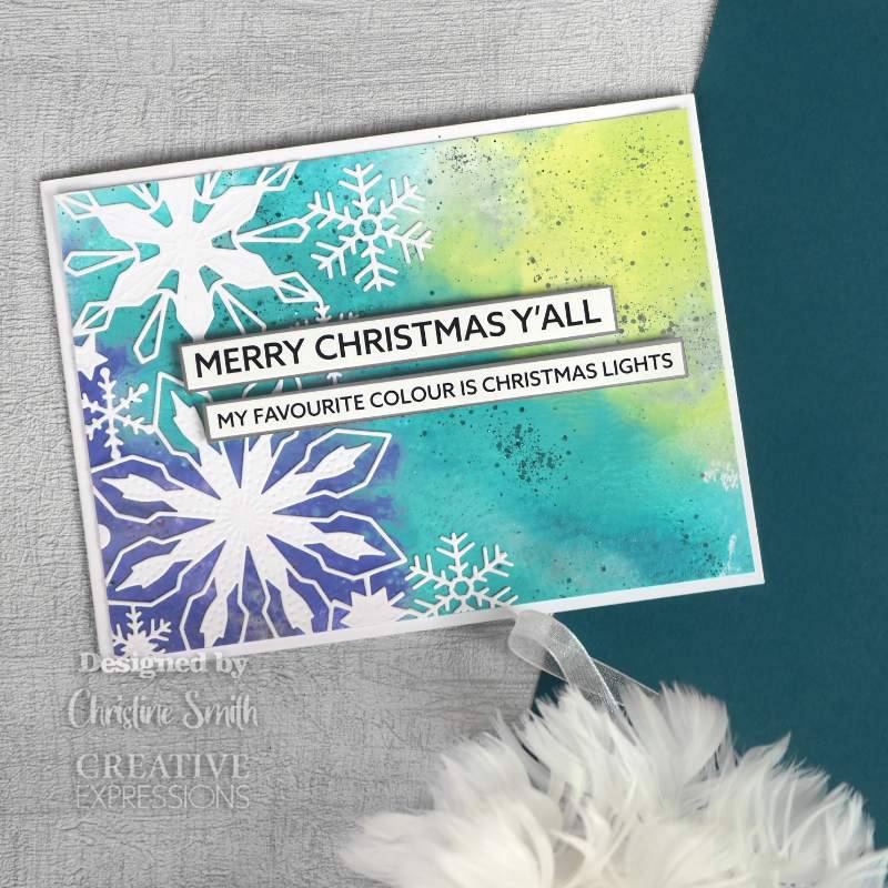 Wordies Sentiment Sheets – Winter Wishes Pk 4 6 in x 8 in by Creative Expressions - Craftywaftyshop
