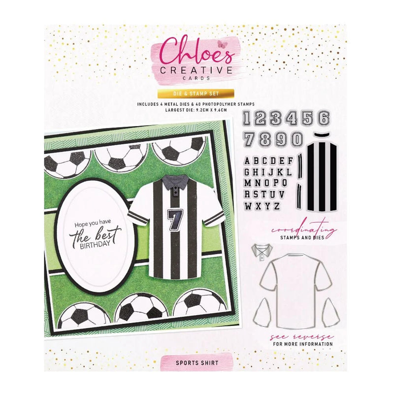 Sports Shirt Die & Stamp by Chloes Creative Cards