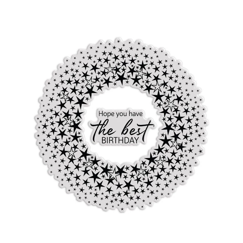 Star Circle Photopolymer Stamp Set by Chloes Creative Cards