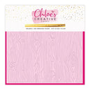 Woodgrain Background 8x8 Embossing Folder by Chloes Creative Cards
