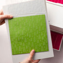 Chloes Creative Cards 8x8 2D Embossing Folder - Christmas Trees