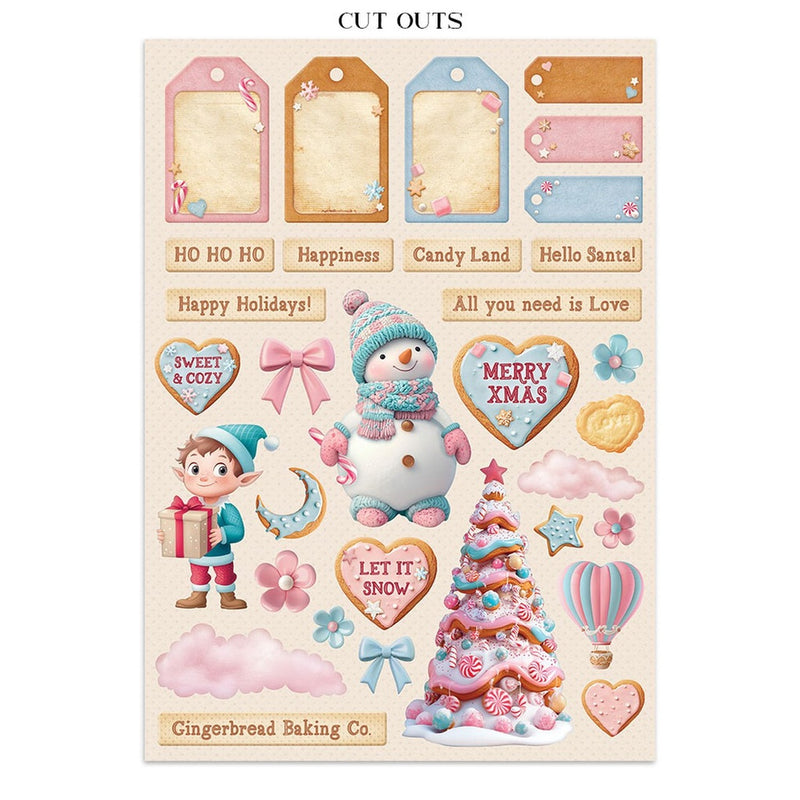 Stamperia - Candy Christmas - Junk Journal