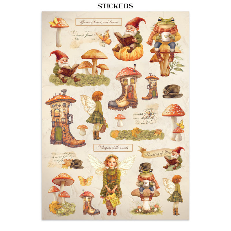 Stamperia - Whispering Woods - Junk Journal