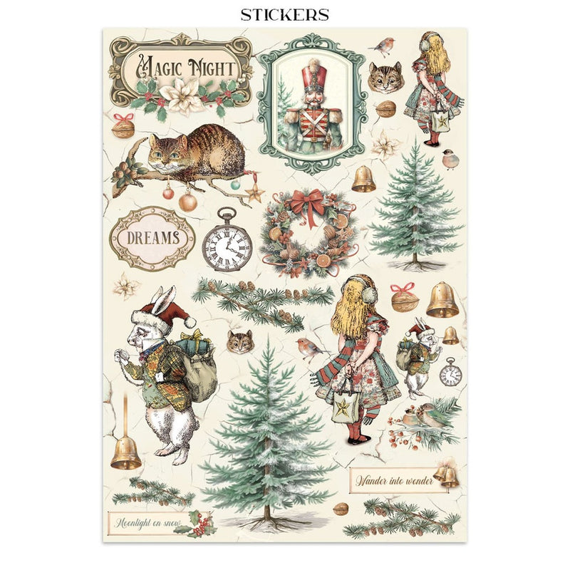 Stamperia - Alice in Christmas - Junk Journal
