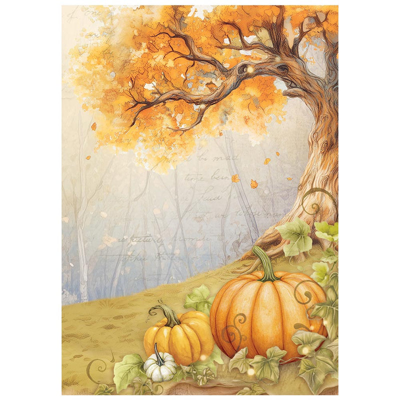Stamperia - Whispering Woods - A6 Rice paper Backgrounds