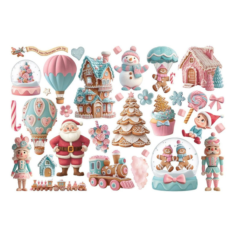 Stamperia - Candy Christmas - Ephemera