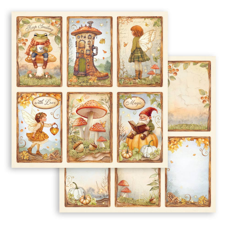 Stamperia - Whispering Woods - 12"x12" Double Sided Scrapbooking Pad