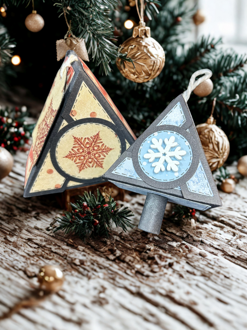 Origami Christmas Treat Boxes Instructions Download