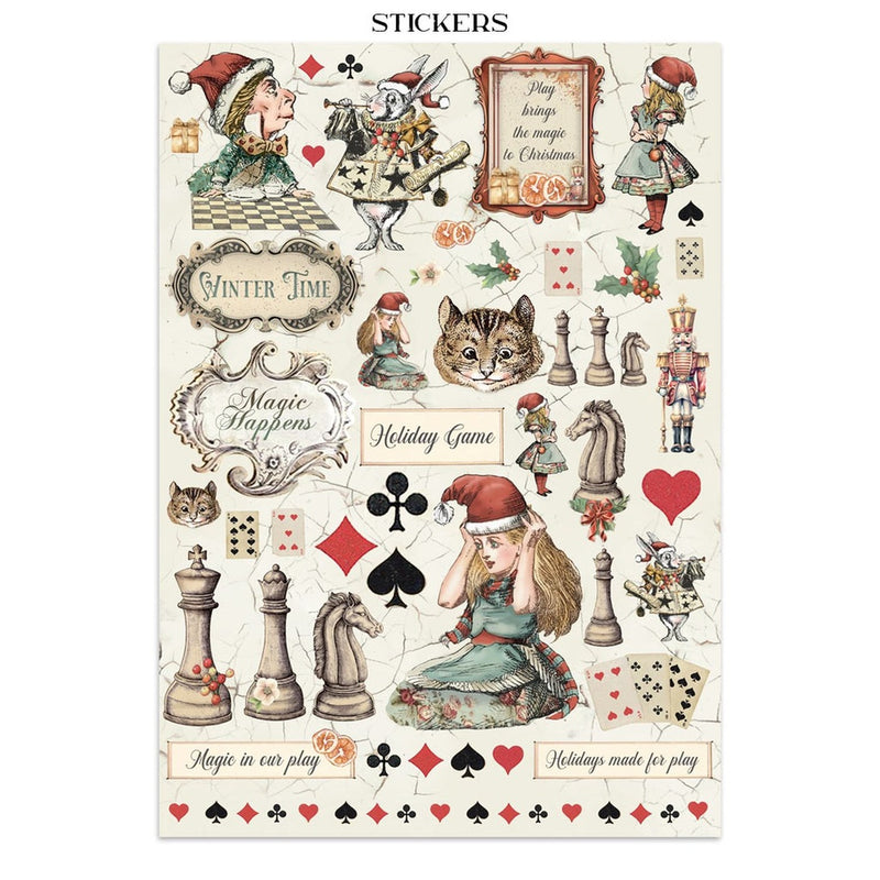 Stamperia - Alice in Christmas - Junk Journal