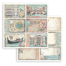 Stamperia - Venice City of Art - 12"x12" double sided scrapbooking pad