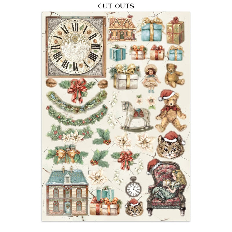 Stamperia - Alice in Christmas - Junk Journal