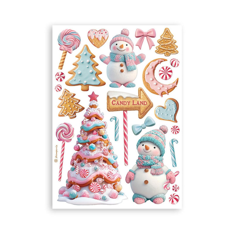 Stamperia - Candy Christmas - Washi Pad