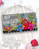 3D Driftwood MDF Sign/Plaque For Decorating & Card Making by Polkadoodles - Craftywaftyshop