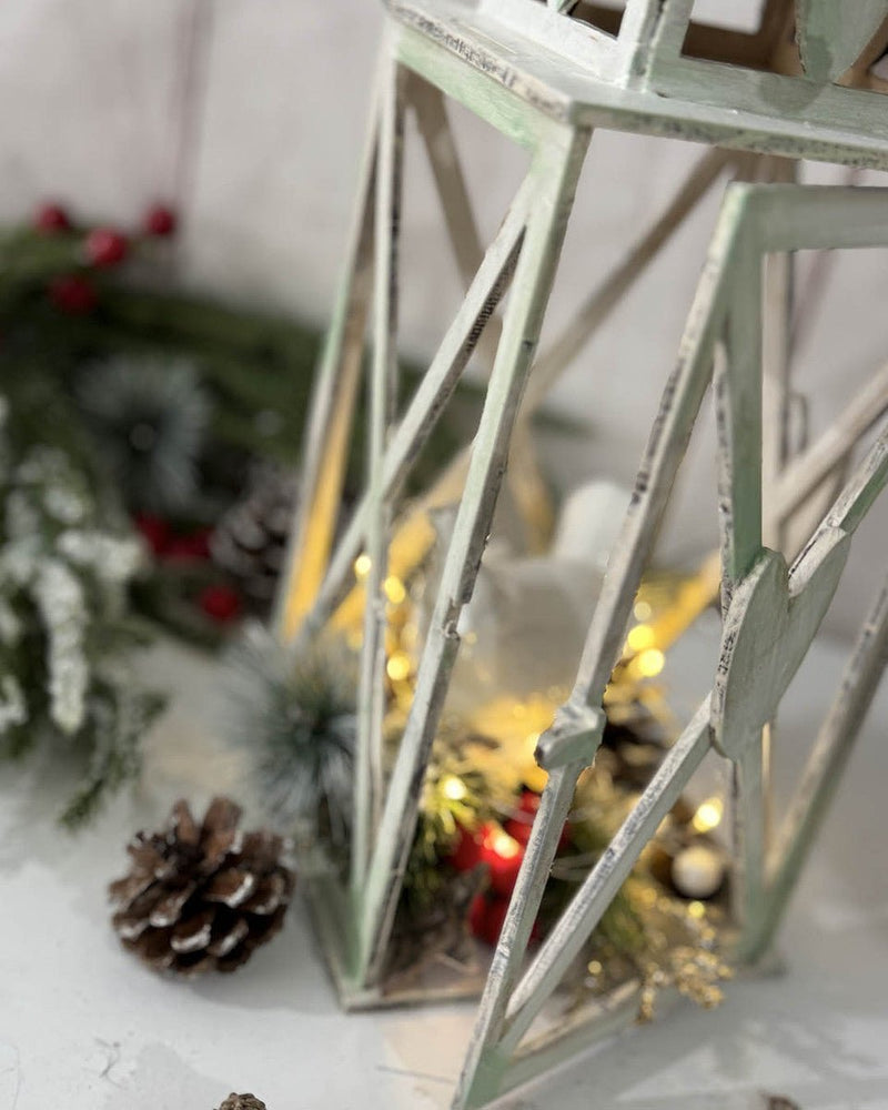 3D Large Star Lantern MDF Wood Blank Craft Kit by Polkadoodles - Craftywaftyshop