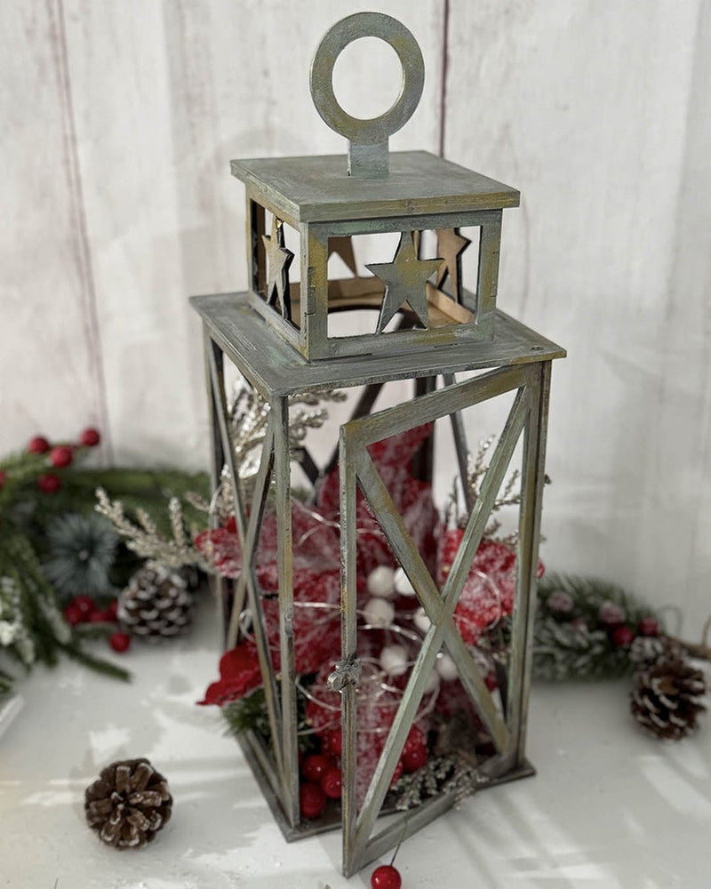 3D Large Star Lantern MDF wood blank Craft Kit by Polkadoodles - Craftywaftyshop