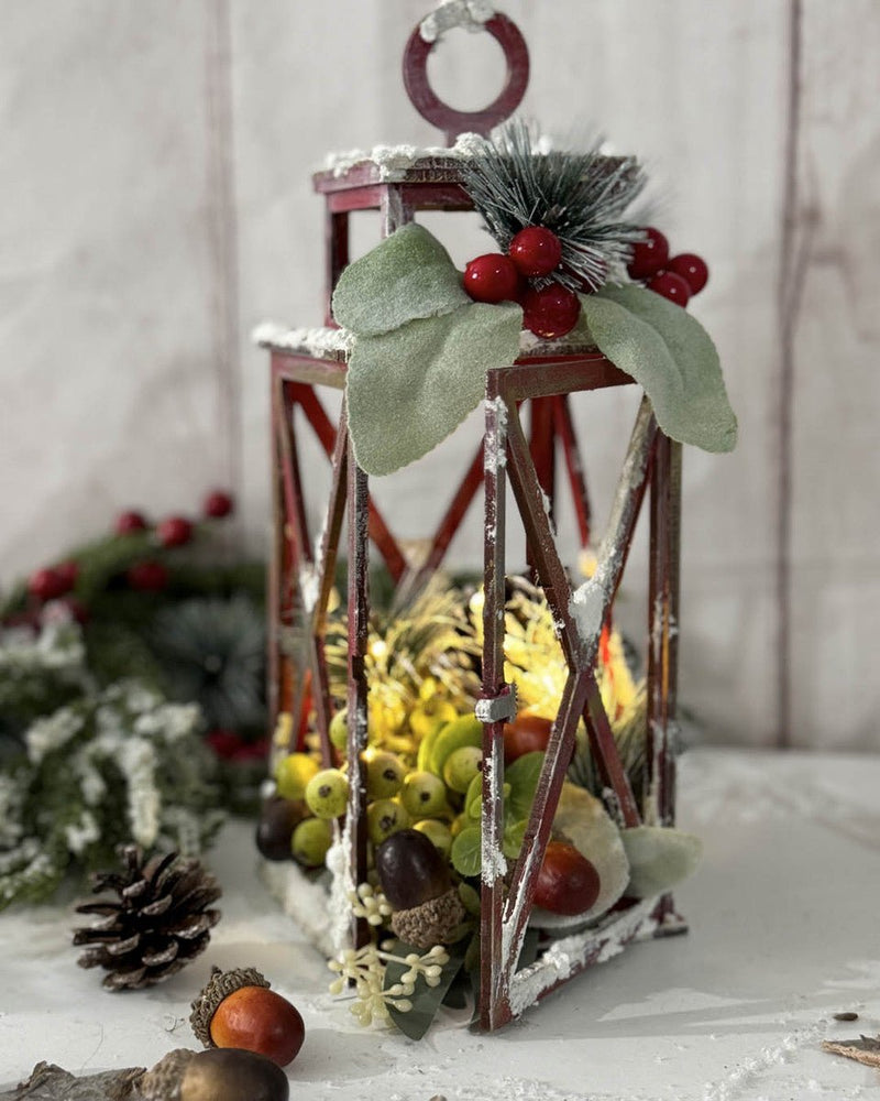 3D Small Lantern MDF Wood Blank Craft Kit by Polkadoodles - Craftywaftyshop