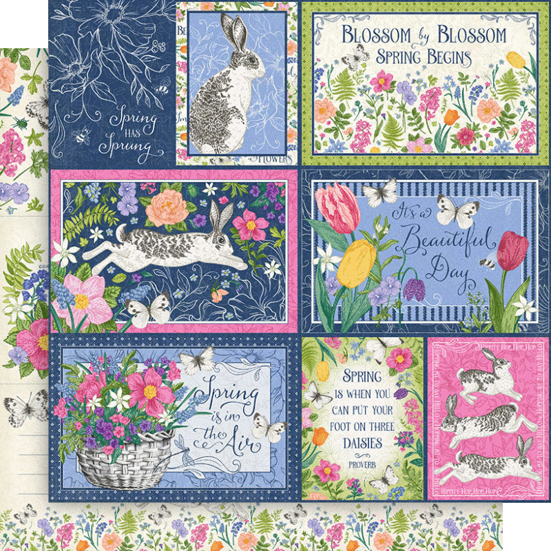 Spring is in the Air 8×8 Collection Pack by Graphic 45