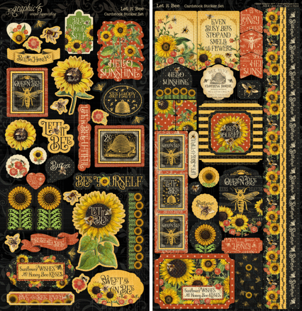 Let it Bee Keepsake Kit with Exclusive Metal Die-Set & Card Inspiration by Graphic 45