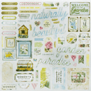 49 and Market Chipboard Elements – From the Garden | FTG - 35483 - Craftywaftyshop