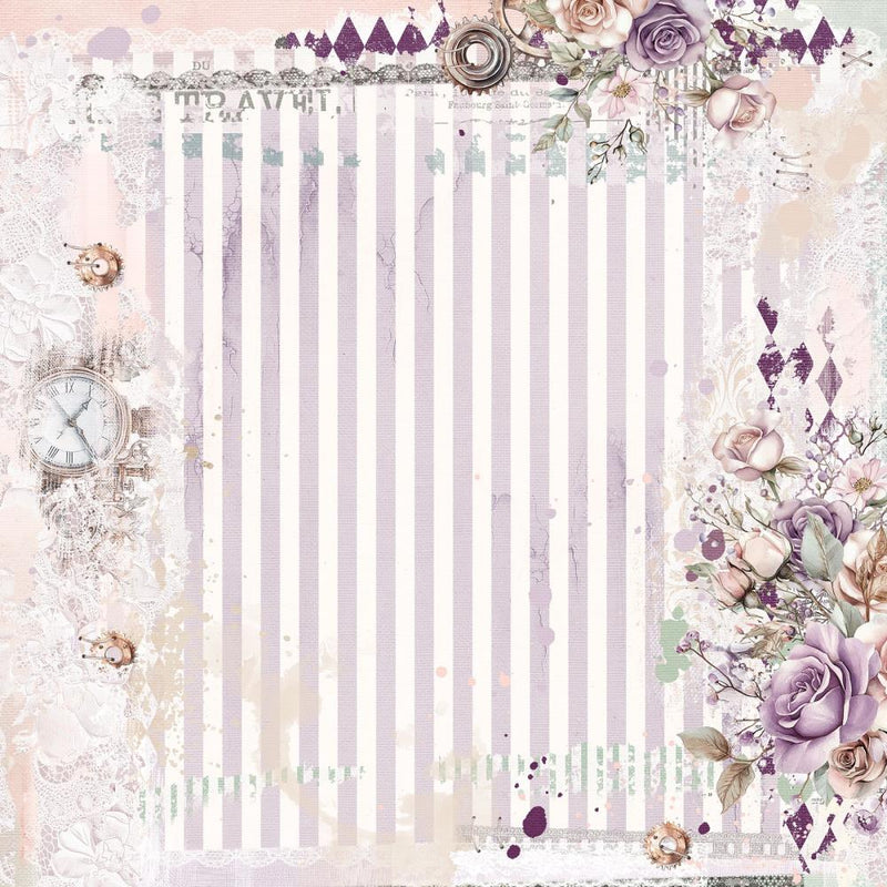 49 And Market Echoes Of Time Collection Pack 12"X12" - Craftywaftyshop