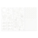 49 And Market Echoes Of Time Rub - On Transfer Set 6"X12" - Craftywaftyshop