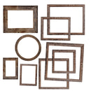 49 and Market Evergreen Season Chipboard Frames - Craftywaftyshop