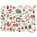 49 and Market Evergreen Season Mini Laser Cut Elements - Craftywaftyshop
