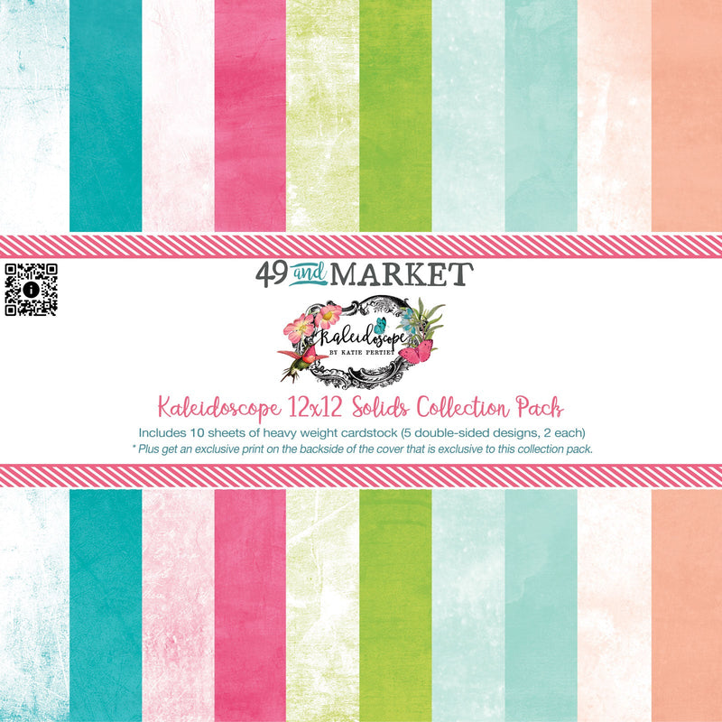 49 and Market Kaleidoscope 12×12 Solid Collection Pack - Craftywaftyshop