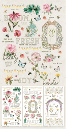 49 and Market Rub - On Transfers 6x12 – From the Garden | FTG - 35460 - Craftywaftyshop