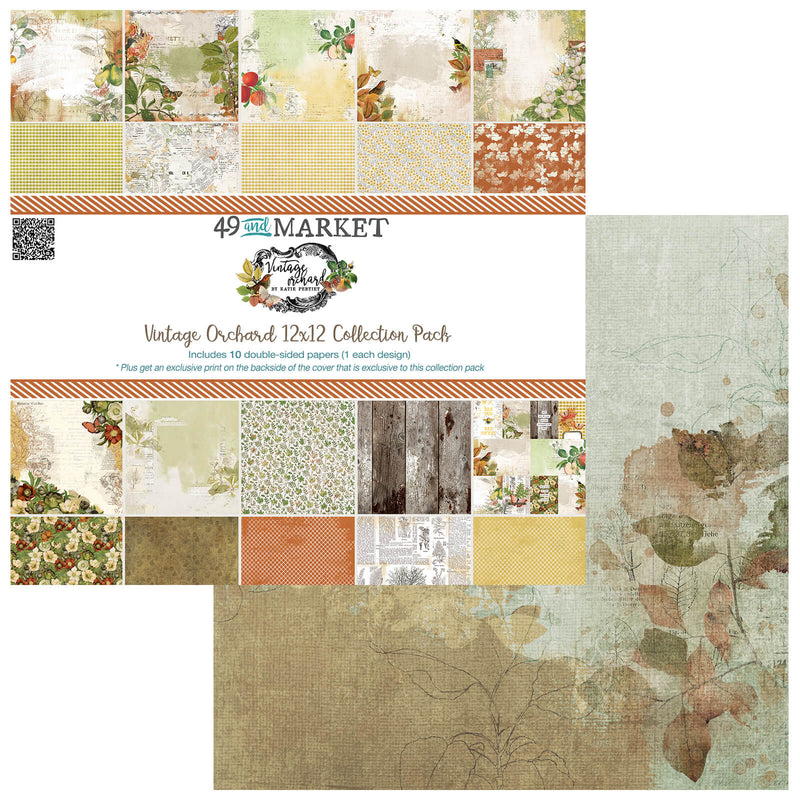 49 and Market Vintage Orchard 12×12 Paper Collection Pack - Craftywaftyshop