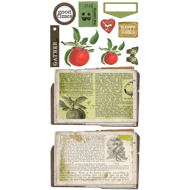 49 and Market Vintage Orchard Laser Cut Elements - Craftywaftyshop