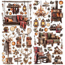 49 & Market Timber & Tweed Laser Cut Elements Set | DTT - 34769 - Craftywaftyshop