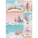Stamperia - Candy Christmas - A4 Rice Paper Selection