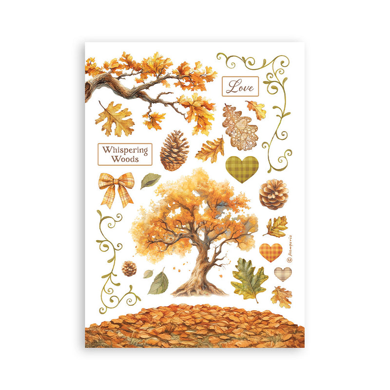 Stamperia - Whispering Woods - Washi Pad
