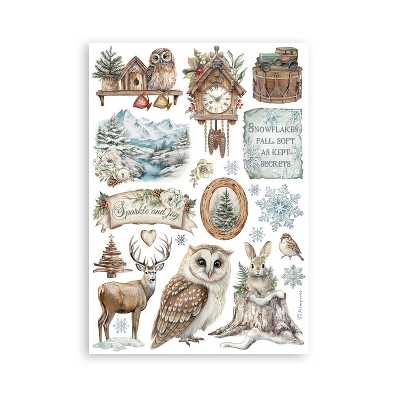 Stamperia - The Owl's House - Washi Pad