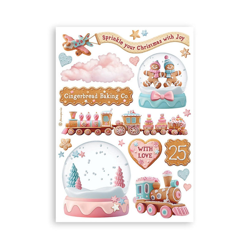 Stamperia - Candy Christmas - Washi Pad