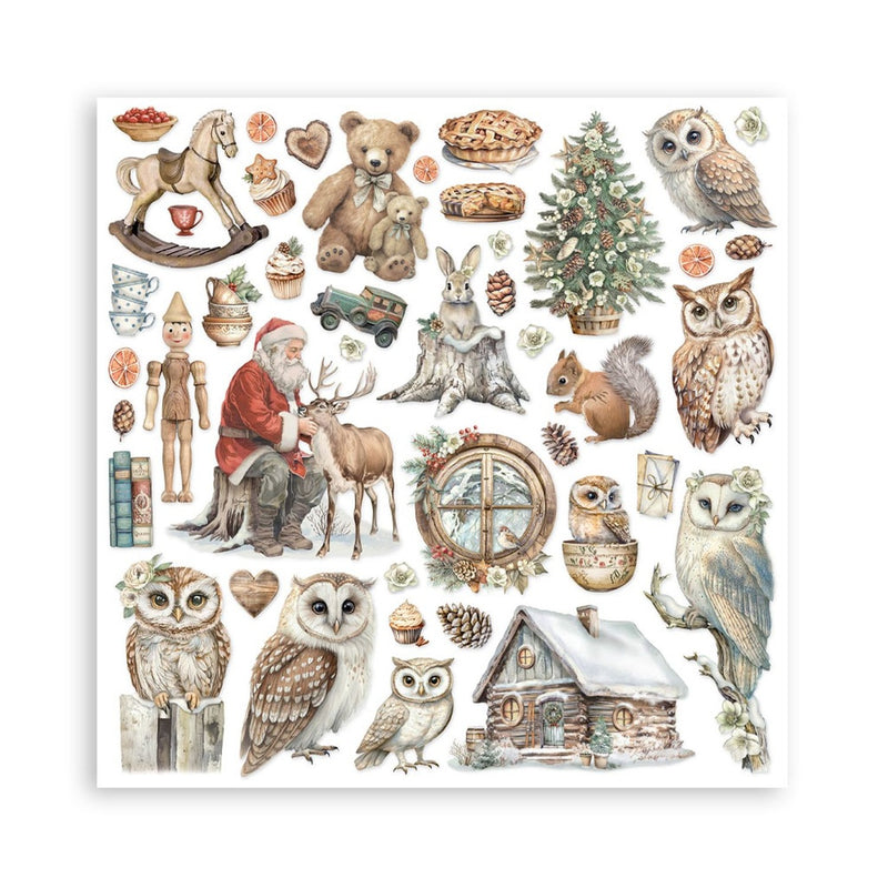 Stamperia - The Owl's House - 12"x12" Double Sided Scrapbooking Pad