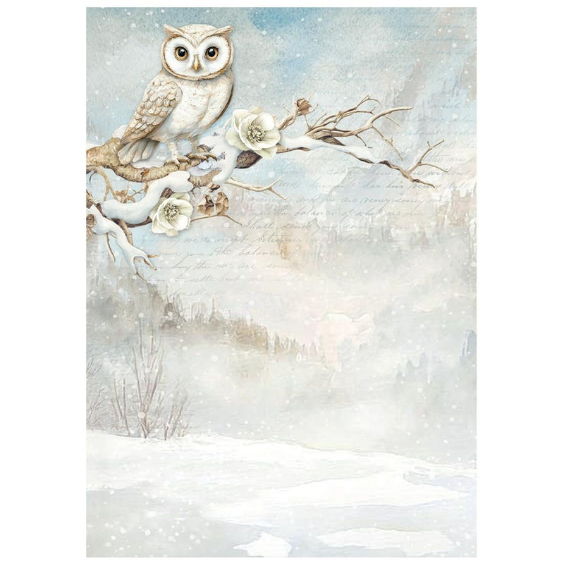 Stamperia - The Owl's House - A6 Rice Paper Selection