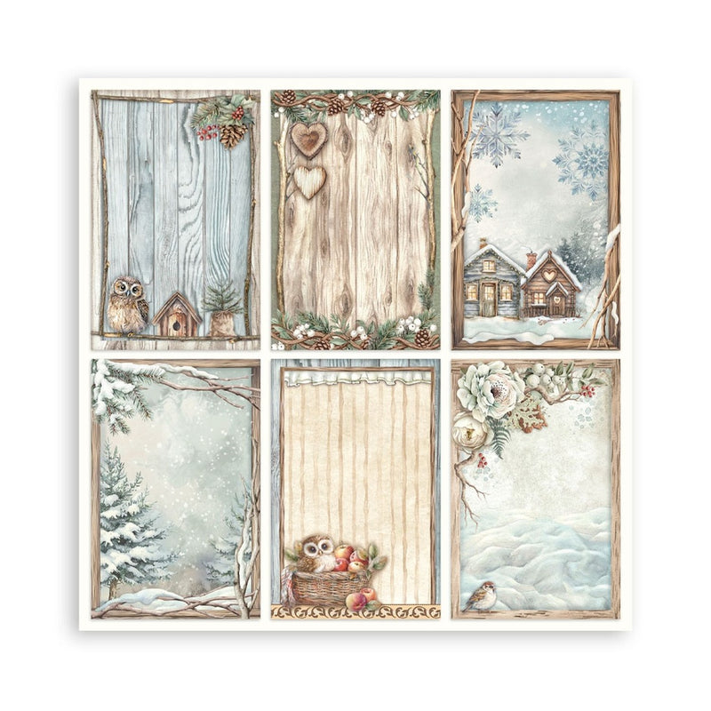Stamperia - The Owl's House - 12"x12" Single Face Scrapbooking Pad