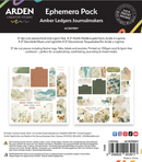 Arden Creative Studio Amber Ledgers Journalmakers Ephemera | ACSEP0017