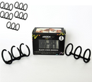 Arden Creative Studio Black 3-Ring Binder 5 Pack | ACSRB0001