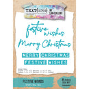 Arden Creative Studio Festive Words Craft Die Set | TEXCD0007