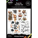 Arden Creative Studio Wicked Woods 6x8 Rub-On Transfer Set | ACSRO0012