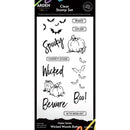 Arden Creative Studio Wicked Woods Batty 4x8 Clear Stamp Set | ACSCS0036